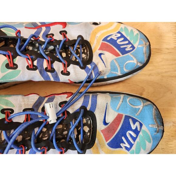 Nike Free Run (RN) 2018 Kelly Anna "t-shirt" design Size 12.5 AH3966-104‎ - Picture 6 of 9